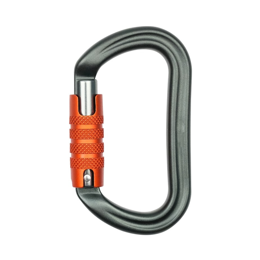 OVAL Carabiner – Aluminium – Twist-lock
