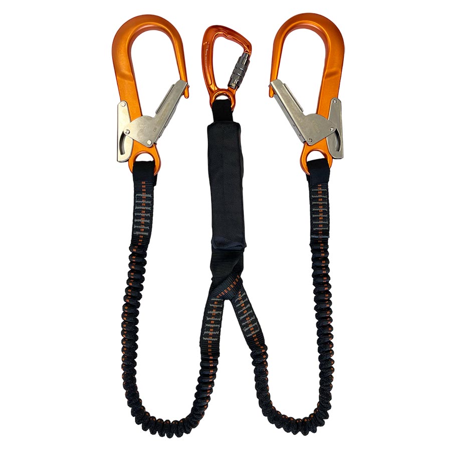 ELLERsafe FAE-Y double elastic fall arrest lanyard - EASY -MGO - Image 3