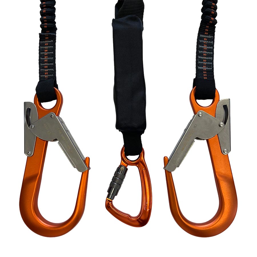 ELLERsafe FAE-Y double elastic fall arrest lanyard - EASY -MGO - Image 4