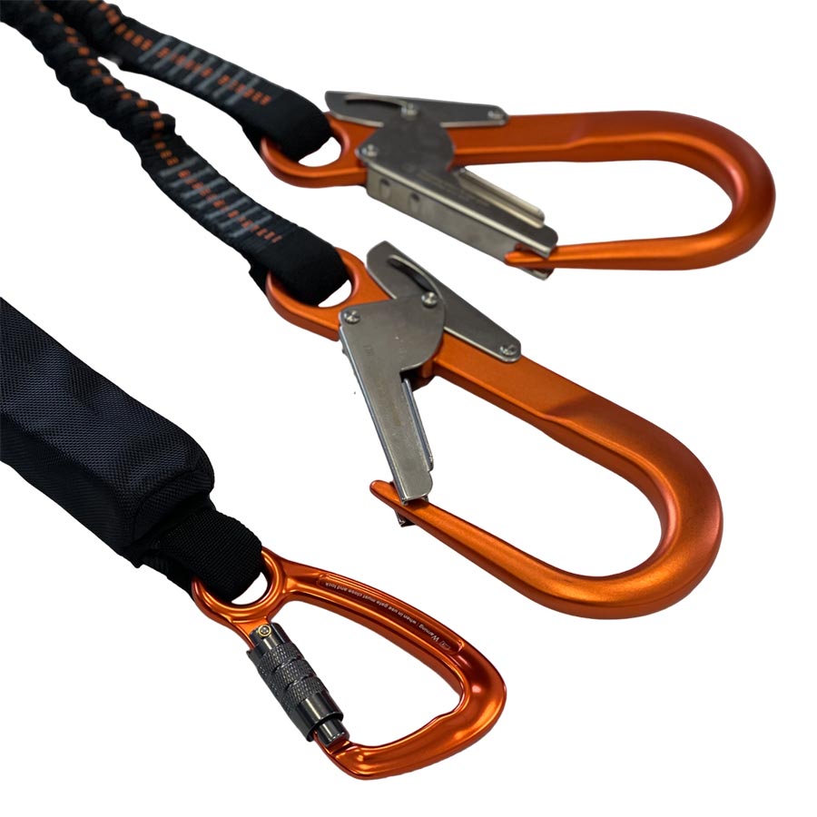 ELLERsafe FAE-Y double elastic fall arrest lanyard - EASY -MGO - Image 6