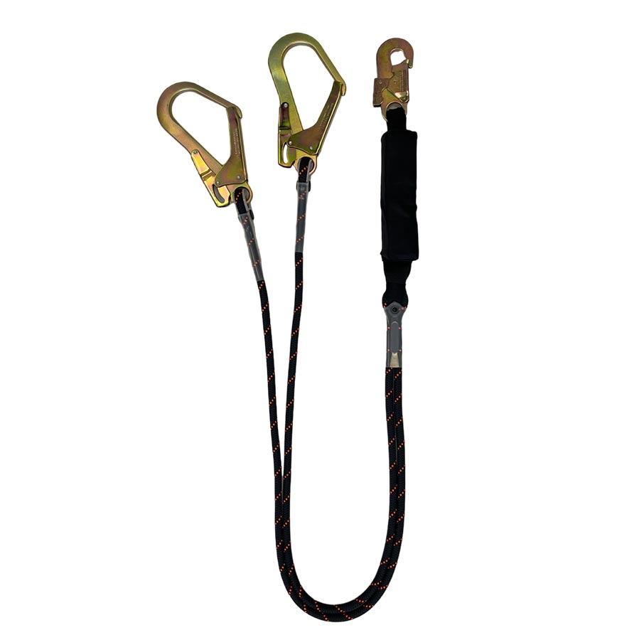 Double Fall Arrest Lanyard - Snaphook and 2x MGO - FAR-Y