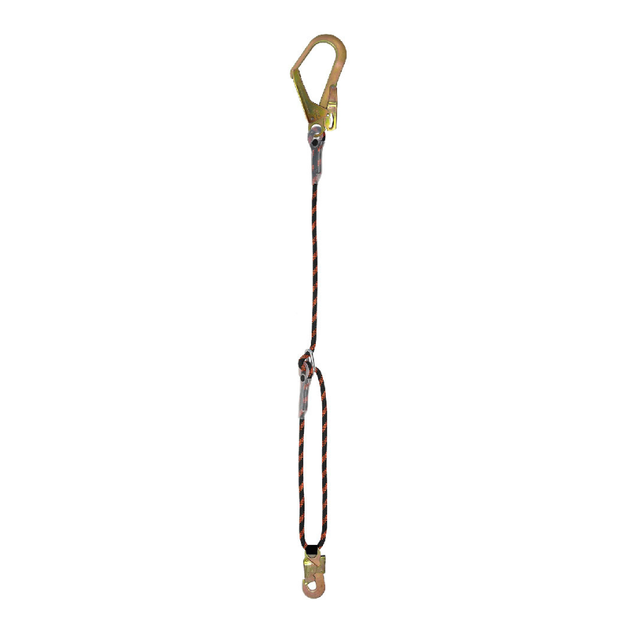 LRAI Adjustable Positioning Lanyard - Snaphook and MGO - 2m