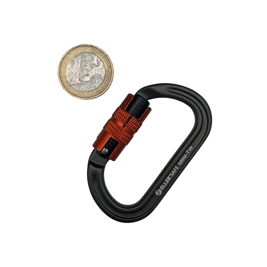 ELLERsafe MINI-TW Carabiner - AL - Twistlock - Image 5